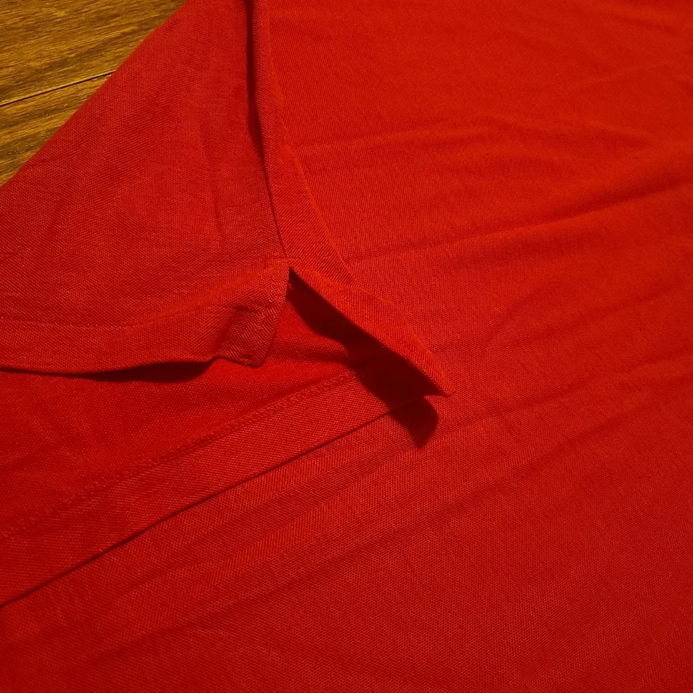 Levi’s Red 80s Vintage Polo Shirt Size M Short Sleeve